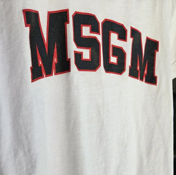 MSGM Kids logo-print short-sleeved T-shirt 6Y UNISEX BOY AND GIRL - Picture 5 of 5